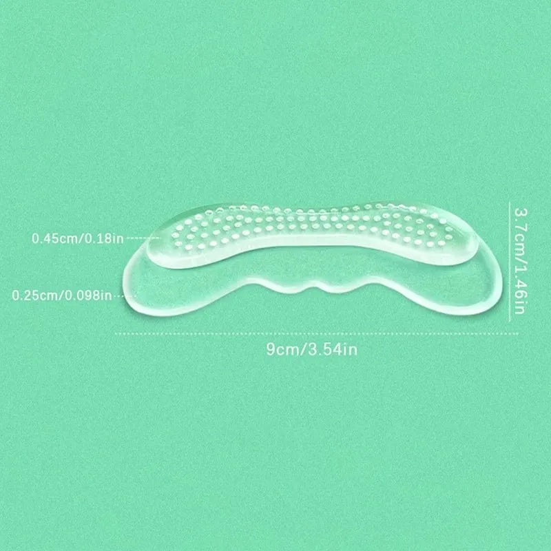 Silicone Gel Insoles for Shoes Women High Heel Liner Grips Protector Sticker Anti-Wear Shoe Heel Pad Foot Pain Relief Inserts