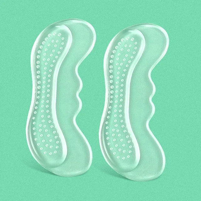 Silicone Gel Insoles for Shoes Women High Heel Liner Grips Protector Sticker Anti-Wear Shoe Heel Pad Foot Pain Relief Inserts