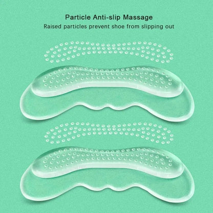 Silicone Gel Insoles for Shoes Women High Heel Liner Grips Protector Sticker Anti-Wear Shoe Heel Pad Foot Pain Relief Inserts