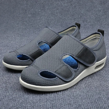 CXMMATW Sandals Unisex Orthopedics Wide Feet Swollen Shoes New Thumb Eversion Adjusting Soft Comfortable Diabetic Walking Shoe
