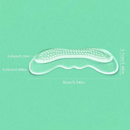 Silicone Gel Insoles for Shoes Women High Heel Liner Grips Protector Sticker Anti-Wear Shoe Heel Pad Foot Pain Relief Inserts