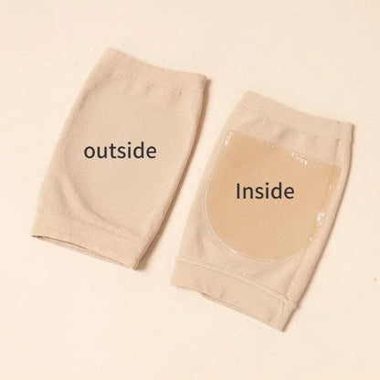 2Pcs Heel Protective Foot Cover Foot Heels Socks Silicone Anti-Crack Moisturizing Socks Unisex Pain Relief Feet Care Sock Black