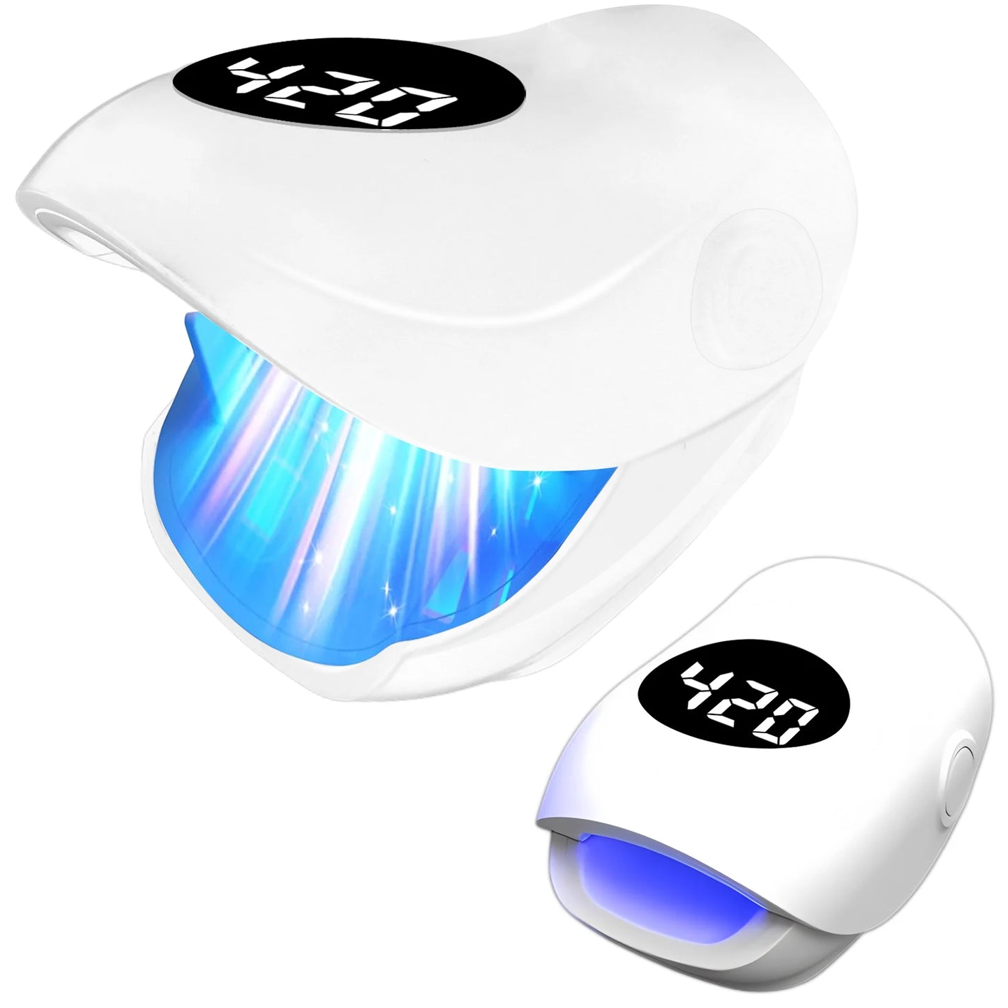 Nail Fungus Laser Device 500NM Blue Light + 940NM Infrared Laser - Wireless Cold Therapy for Onychomycosis Toenail Fingernail Ca