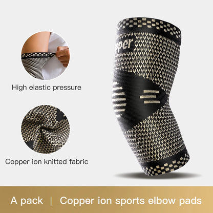 1Pcs Copper Ankle Brace,Infused Ankle Support Compression Sleeve for Men Women,for Foot Pain,Sprained Ankle,Recovery,sports